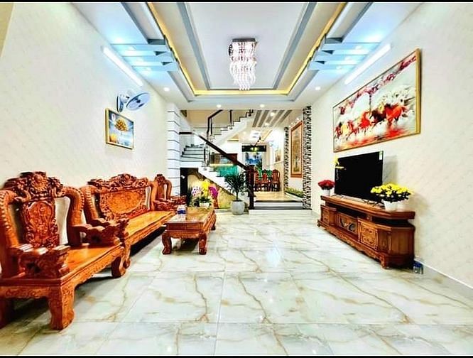Hình ảnh Nhà đẹp đường Phan Văn Trị, quận 5 56m2/1tỷ485tr SHR, HXH