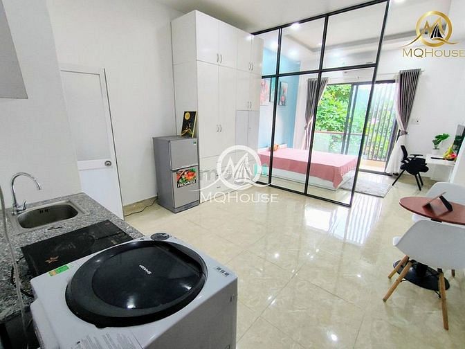 Hình ảnh CHDV 1PN ban công full nội thất gần cầu Bông