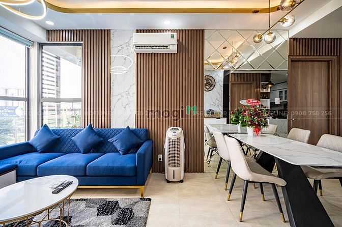 Hình ảnh Cần cho thuê CHCC Green Valley, PMH, 90m2, 2PN, nhà đẹp view thoáng
