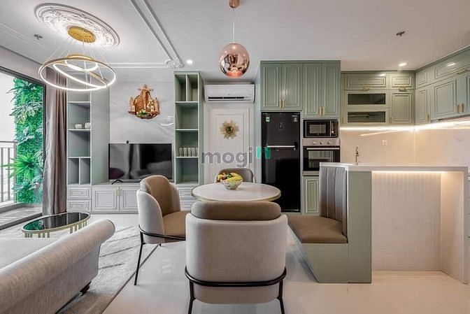 Hình ảnh Cho thuê CHCC Midtown PMH 2PN, 2 WC, giá 23tr/tháng. Nội thất cao cấp