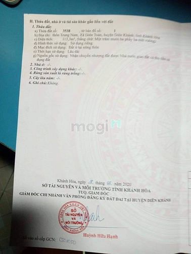 Hình ảnh Bán nhanh siêu phẩm đất nền Diên Toàn