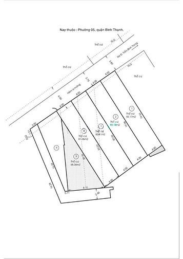 Hình ảnh Bán 4 lô đất thổ cư HXH 5M sát MT Trần Bình Trọng P5 4x20 80m2