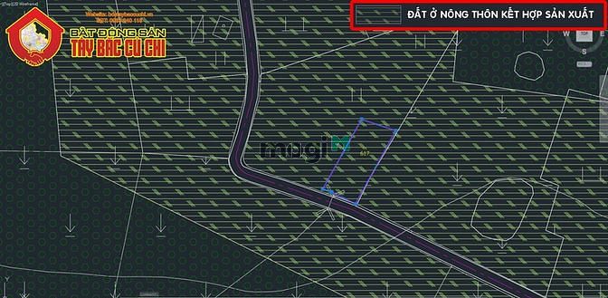 Hình ảnh Bán đất đường Đào Thị Thơm - 892m2 - 20x46 - 300m2 thổ cư - xã An Nhơn