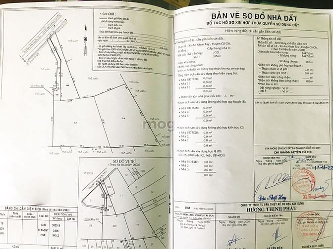 Hình ảnh Đất đường An Nhơn Tây - 8447m2 - 14x189 nở hậu 130m - 120m2 thổ cư