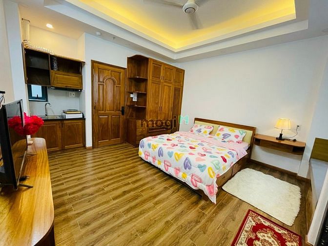 Hình ảnh Căn Hộ dạng studio nội thất gỗ Quận 10 Bà Hạt