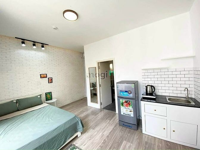 Hình ảnh Căn Hộ dạng studio cửa sổ lớn cực đẹp thoáng mát