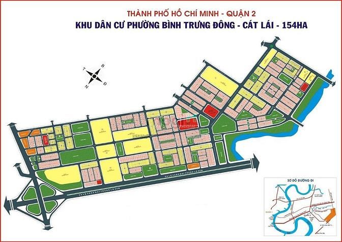 Hình ảnh Sang lại 2 lô đất đường Nguyễn Duy Trinh, KDC Bình Trưng Đông, Q2,2tỷ2