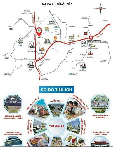 Hình ảnh Mở bán đất nền Tân Khai 2, Chơn Thành, Bình Phước