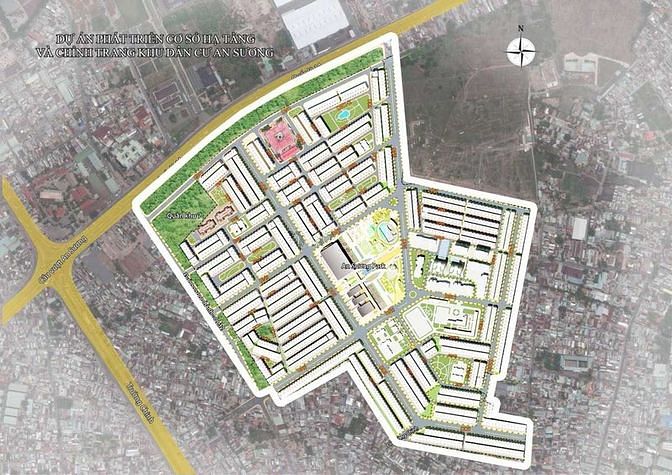 Hình ảnh Đất nền KDC An Sương, Tân Hưng Thuận, Quận 12. Giá 28tr/m2. Sổ riêng.