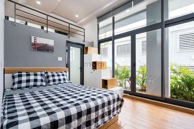 Hình ảnh 🌈CHDV Cao Cấp Duplex + Giường + Ban Công To Xanh Mát 🌈