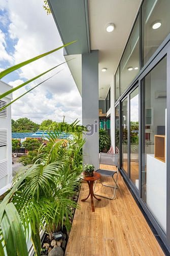 Hình ảnh 🌈CHDV Cao Cấp Duplex + Giường + Ban Công To Xanh Mát 🌈