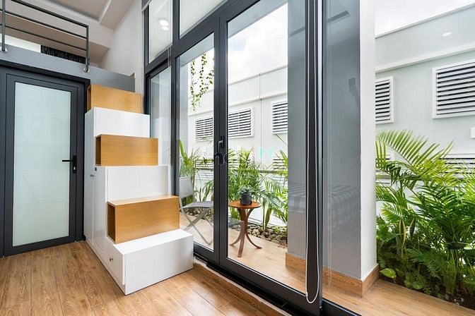 Hình ảnh 🌈CHDV Cao Cấp Duplex + Giường + Ban Công To Xanh Mát 🌈