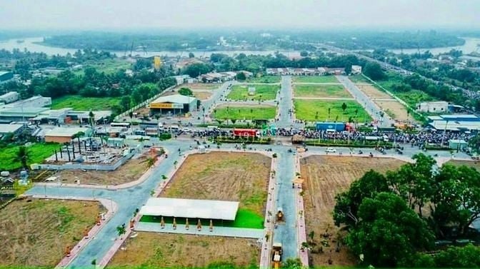 Hình ảnh Đất mặt tiền đường 60m, cách chợ Bình Chánh 3km