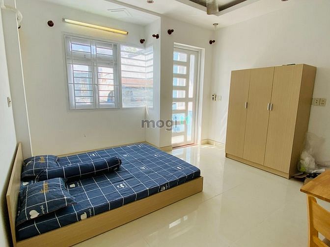 Hình ảnh studio ban công full nội thất ngay đại học mở TPHCM