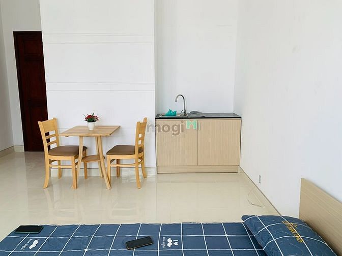 Hình ảnh studio ban công full nội thất ngay đại học mở TPHCM