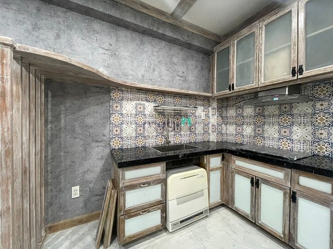 Hình ảnh STUDIO dạng vách ngăn full nội thất có máy rửa chén The Vista An Phú