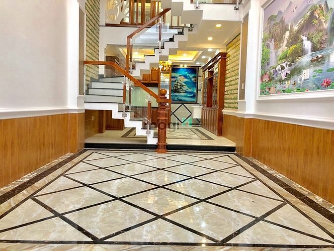 Hình ảnh Cho thuê nhà mới đẹp Lung Linh Phan Huy Ích P.15 Tân Bình 3 lầu