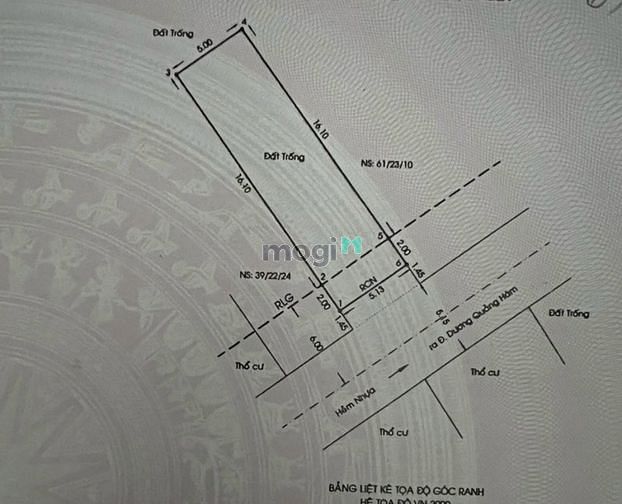 Hình ảnh Đất Dương Quảng Hàm p6, Gò Vấp, 5x20m, hẻm 6m