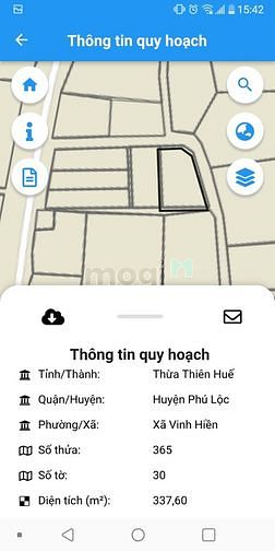 Hình ảnh Đất 337m2 full thổ gần chợ Vinh Hiền, Phú Lộc
