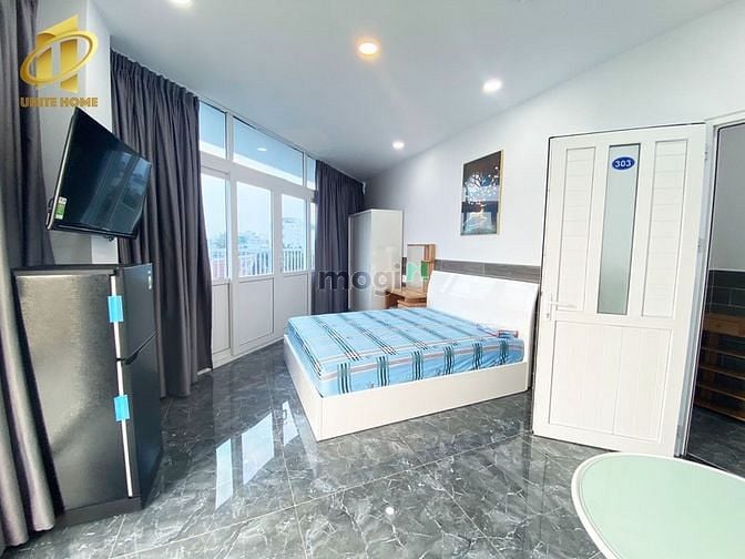 Hình ảnh Studio full nội thất 2 bancon sát cầu Kênh Tẻ quận 7