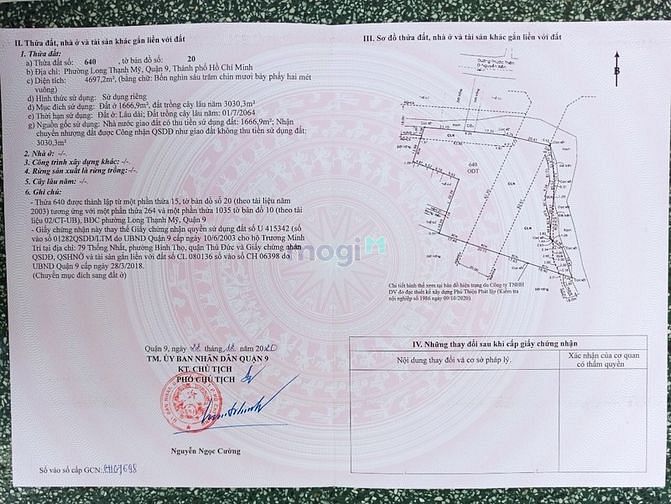 Hình ảnh Bán 4697 m2 đất khu vực Phước Thiện phường Long Trường