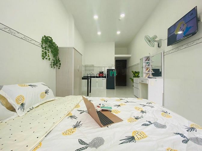 Hình ảnh Cho thuê Studio có BAN CÔNG FULL Nội Thất