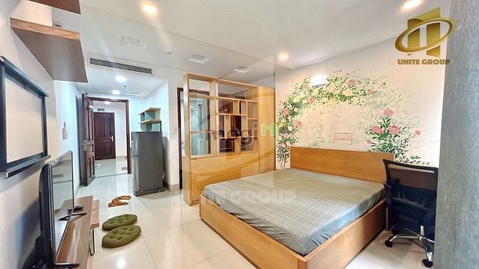 Hình ảnh Studio Vách ngăn có ban công Lê Lai