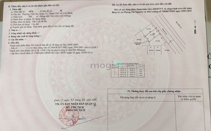 Hình ảnh Quận 12, Thới An, Đất Biệt thự view Sông, KV 10x20m 200m2, Chỉ 11.9 tỷ