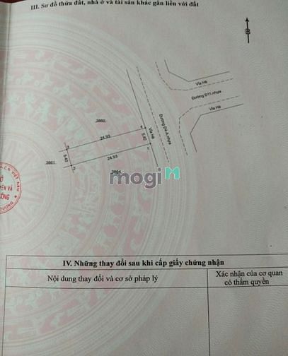 Hình ảnh Bán 02 lô đất An Điền, Bến Cát, DT:10.9x25, TC100%, SHR, giá 3,6 tỷ