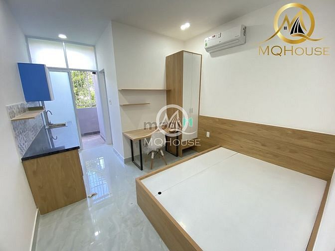 Hình ảnh Căn Hộ Studio BalCon bếp xa giường gần giong 1PN. Mới 100%