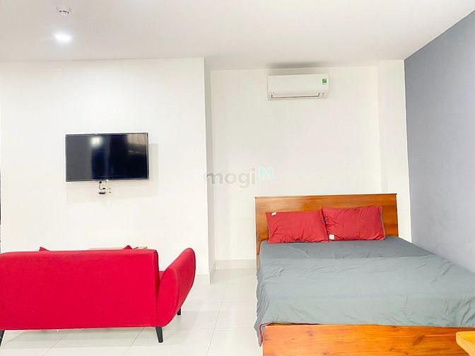 Hình ảnh Căn Hộ Full nội thất 40m2 bancol máy giặt riêng ngay Etown Cộng Hòa TB