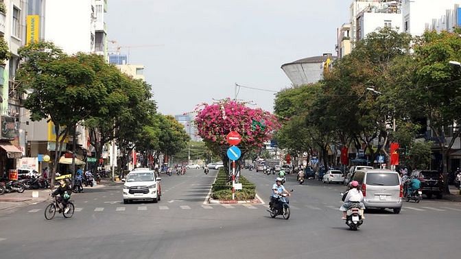 Hình ảnh cho thuê nhà Mặt tiền Hoàng Diệu 4 tầng