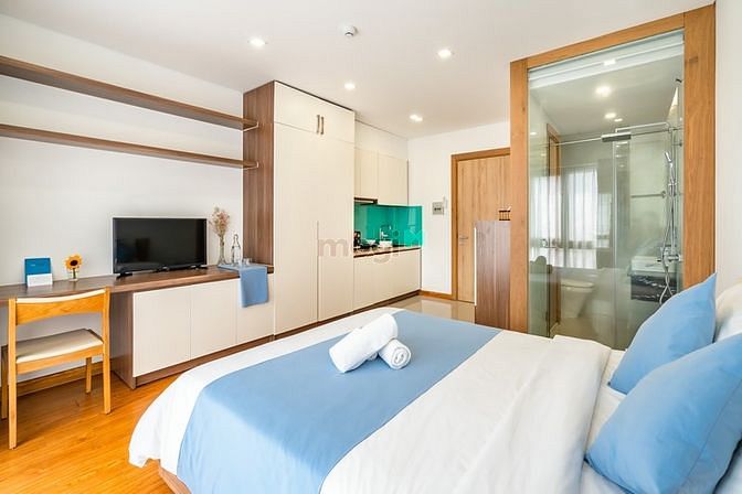 Hình ảnh Studio full nội thất quận 1 cửa sổ lớn