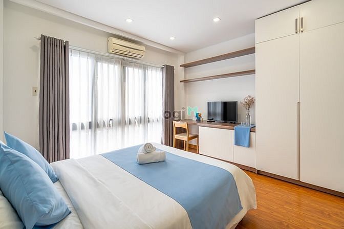 Hình ảnh Studio full nội thất quận 1 cửa sổ lớn thoáng