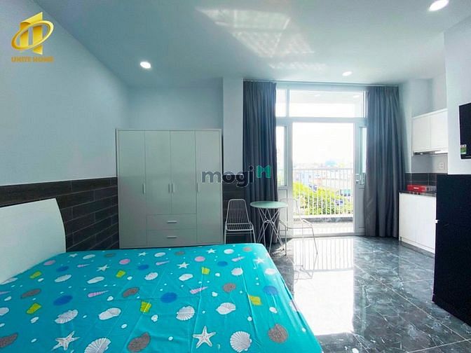 Hình ảnh STUDIO Full nội thất 2 BANCON sát cầu KÊNH TẺ Q7