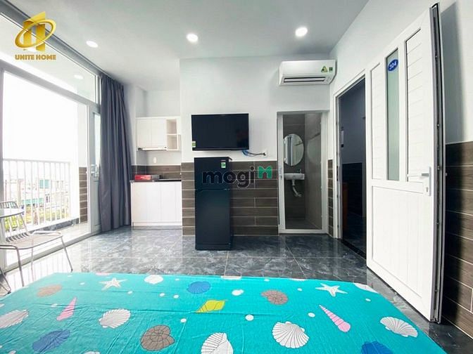 Hình ảnh STUDIO Full nội thất 2 BANCON sát cầu KÊNH TẺ Q7