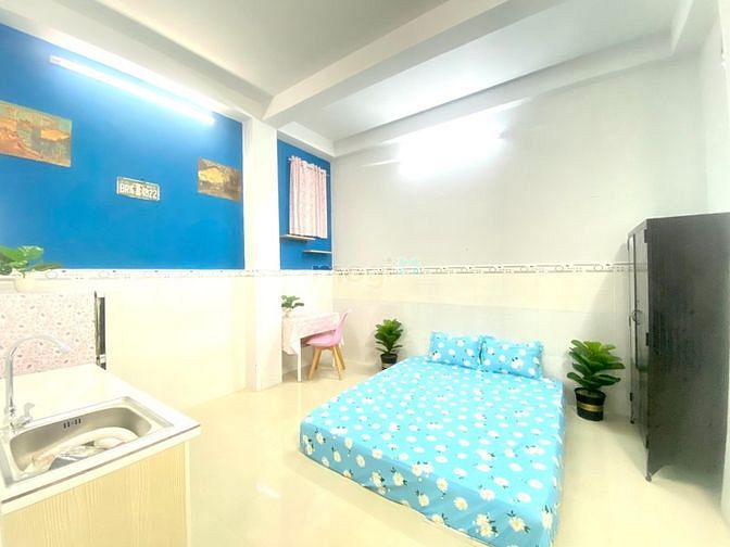 Hình ảnh Phòng FULL NỘI THẤT, Thang Máy, Mã Lộ, P Tân Định, Quận 1, giá 4.8tr