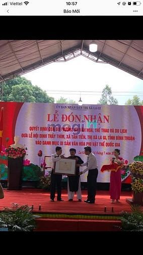 Hình ảnh Bán đất Thổ Cư gần Dinh Thầy Thím Tân Tiến Lagi BìnhThuận,giá rẻ.