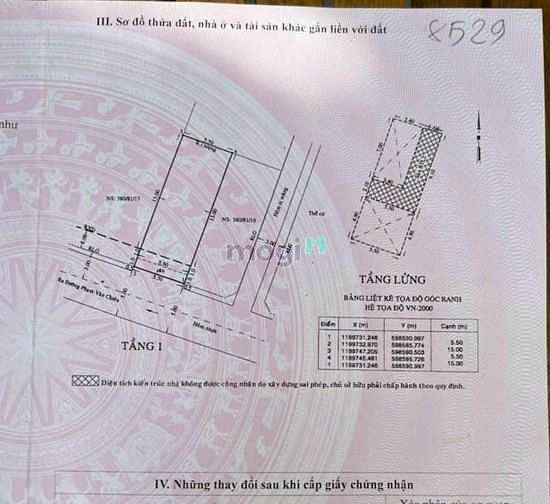Hình ảnh Bán nhà nát hẻm 380 Phạm Văn Chiêu, p9, Gò Vấp, 5,5x15m, hẻm 5m thông
