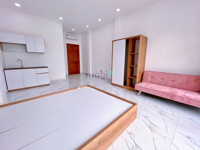 Hình ảnh Phòng mới 100% đang setup Full nội thất có bancol 30m2 Quang Trung GV
