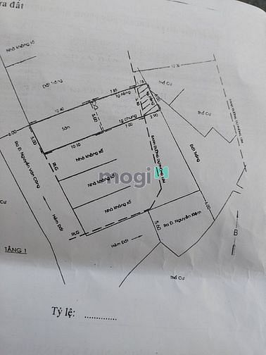 Hình ảnh Bán đất phân lô Nguyễn Văn Công, p3, 15x20m, hẻm 6m thông