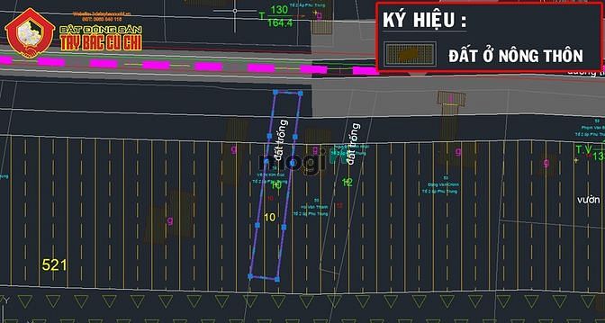 Hình ảnh Bán đất đường Tỉnh Lộ 15 - 346m2 - 6.7x50 - 120m2 thổ cư - xã An Phú