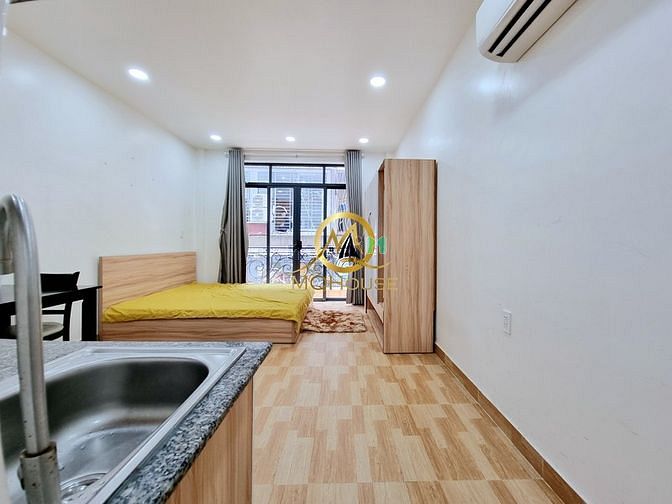 Hình ảnh Căn Hộ dạng studio ban công Q1 sang trọng thoáng mát
