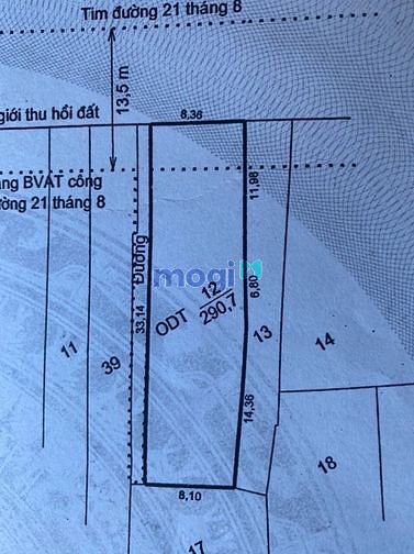 Hình ảnh MẶT TIỀN ĐƯỜNG 21 THÁNG 8, phan rang tc, tỉnh Ninh Thuận