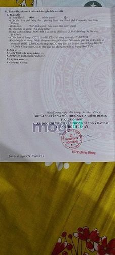 Hình ảnh đất bán binh hòa 23 gần ngay cầu ông bố