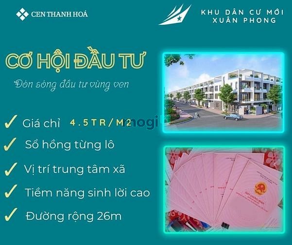 Hình ảnh Bán lô đất mặt đường quy hoạch 26m