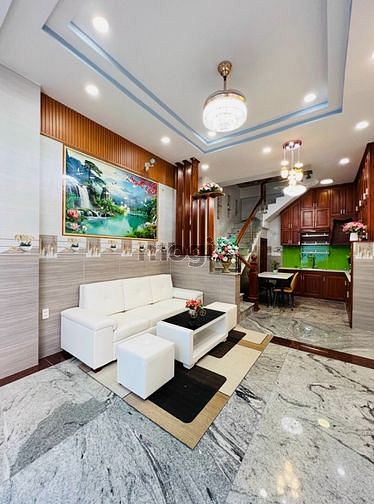 Hình ảnh Nhà hẻm Phạm Văn Chiêu, p14, Gò Vấp, 4x8,5m, 3 lầu, hẻm 2,5m