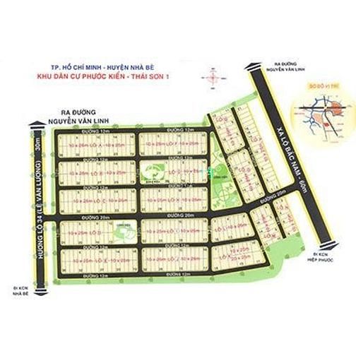 Hình ảnh đất KDC Thái Sơn, Phước Kiểng, Nhà Bè 95m2 giá 2 tỷ 250, gần BV Nhà Bè