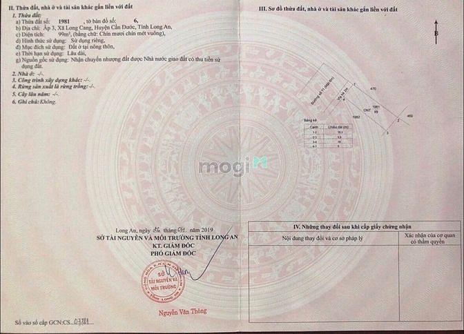 Hình ảnh Đất ngay trung tâm KCN Vĩnh Lộc 2 _ đường nội bộ số 1
