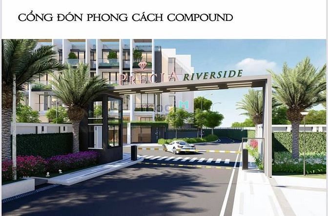 Hình ảnh Nhà phố Precia Riverside Q2 số lượng có hạn 3 căn duy nhất đã có sổ